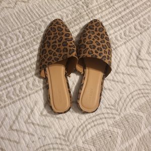 Old Navy Cheetah Mules